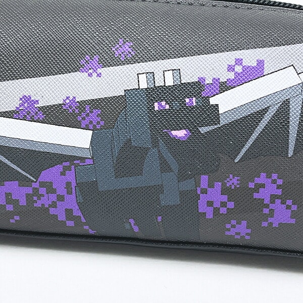 マインクラフト エンダードラゴン＆ウォーデン スクエアポーチ マイクラ