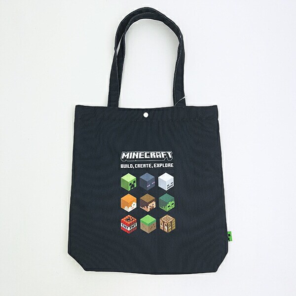 マインクラフト トートバッグ ブラック
