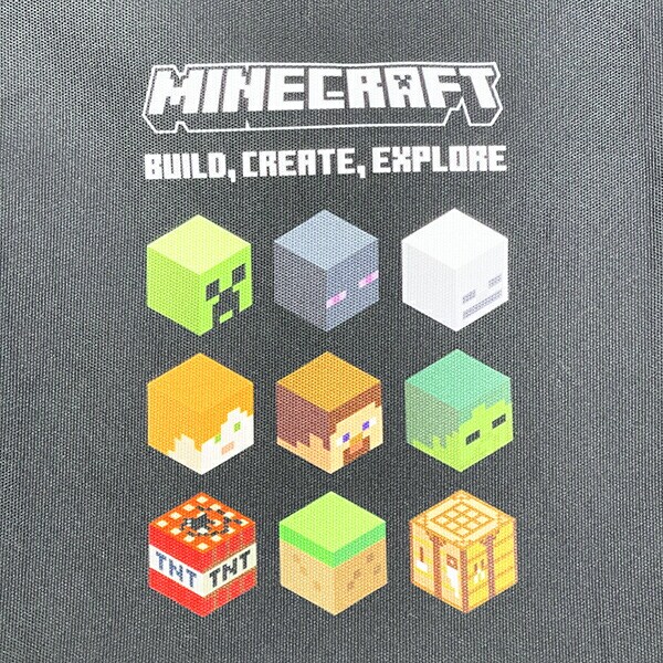 マインクラフト トートバッグ ブラック