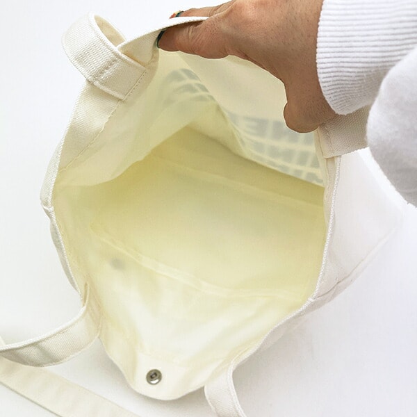 マインクラフト トートバッグ クリーム