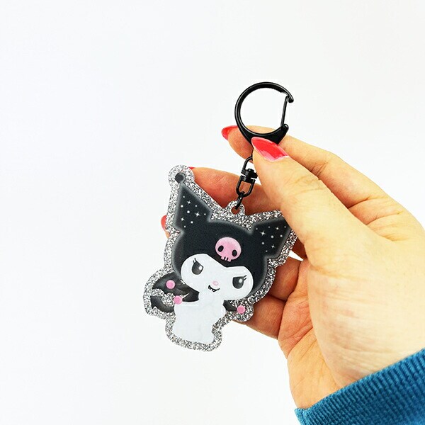 サンリオ クロミ ブラック エンジェルシリーズ アクリルキーホルダー Sanrio