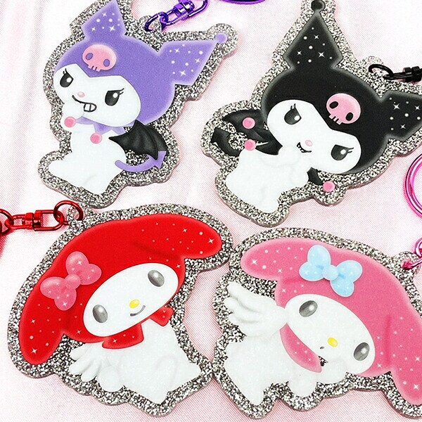 サンリオ クロミ パープル エンジェルシリーズ アクリルキーホルダー Sanrio