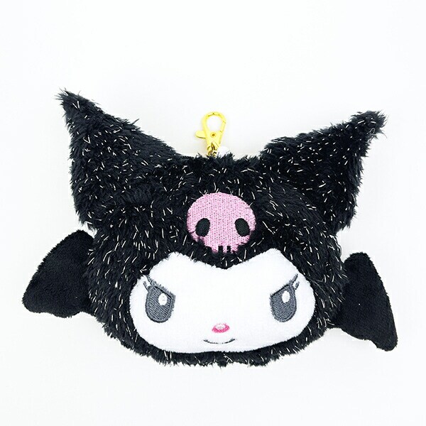 サンリオ クロミ ブラック エンジェルシリーズ フェイスパスケース 定期入れ Sanrio