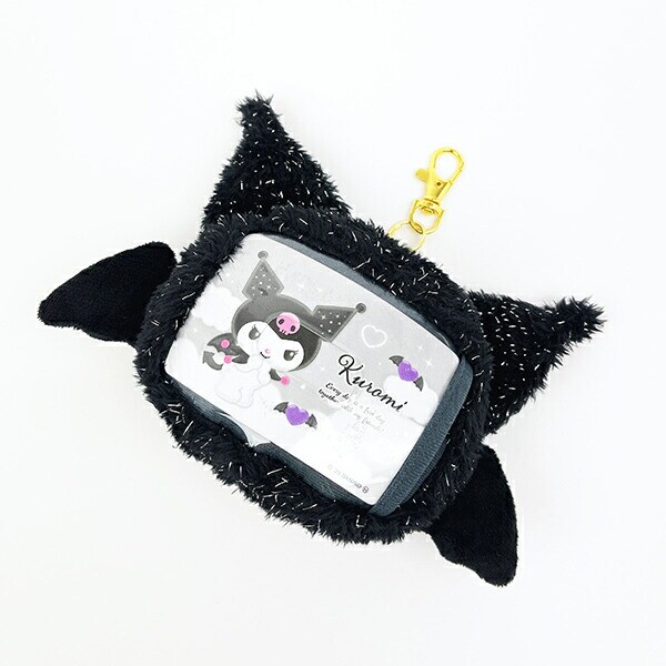 サンリオ クロミ ブラック エンジェルシリーズ フェイスパスケース 定期入れ Sanrio