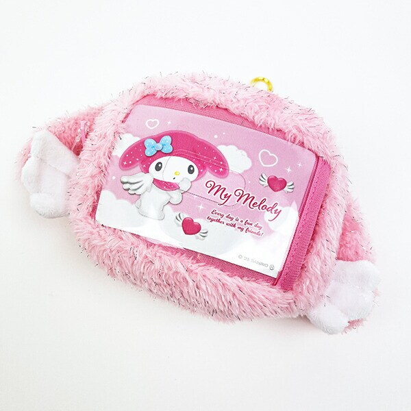 サンリオ マイメロディ ピンク エンジェルシリーズ フェイスパスケース 定期入れ Sanrio