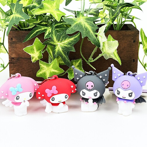 サンリオ クロミ ブラック エンジェルシリーズ PVCマスコット キーホルダー Sanrio