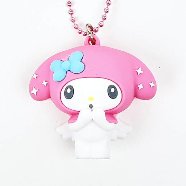 サンリオ マイメロディ ピンク エンジェルシリーズ PVCマスコット キーホルダー Sanrio
