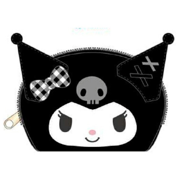 サンリオ クロミ おそろいギンガムチェック シリーズ オーバルミニポーチ Sanrio