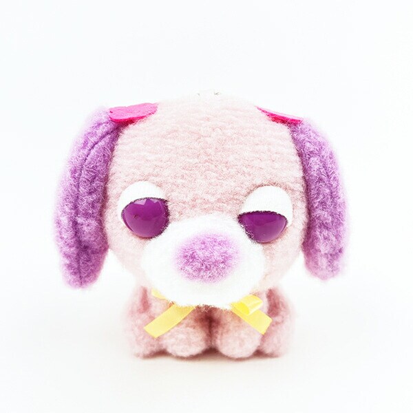 お茶犬 ハナ ボールチェーンマスコット ふわふわシリーズ キーホルダー