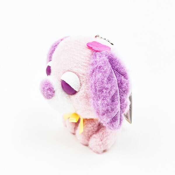 お茶犬 ハナ ボールチェーンマスコット ふわふわシリーズ キーホルダー