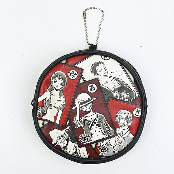 ワンピース ONE PIECE ポーチ付きエコバッグ レッド