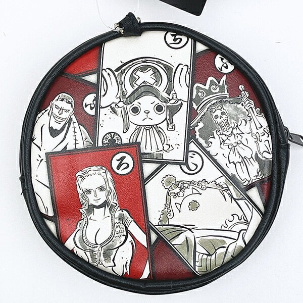 ワンピース ONE PIECE ポーチ付きエコバッグ レッド