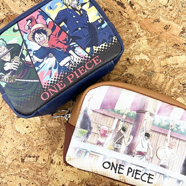 ワンピース スクエアポーチ 名シーン 小物入れ 化粧品入れ