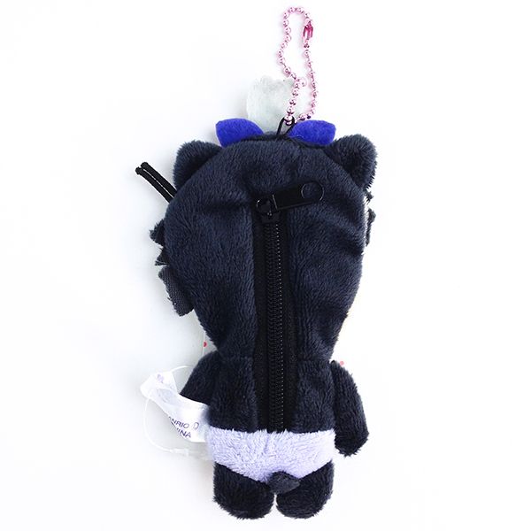 サンリオ ニャニィニュニェニョン × おそ松さん 松野一松 ダイカット小銭入れ キーホルダー Sanrio