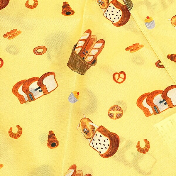 パンどろぼう レインポンチョ イエロー