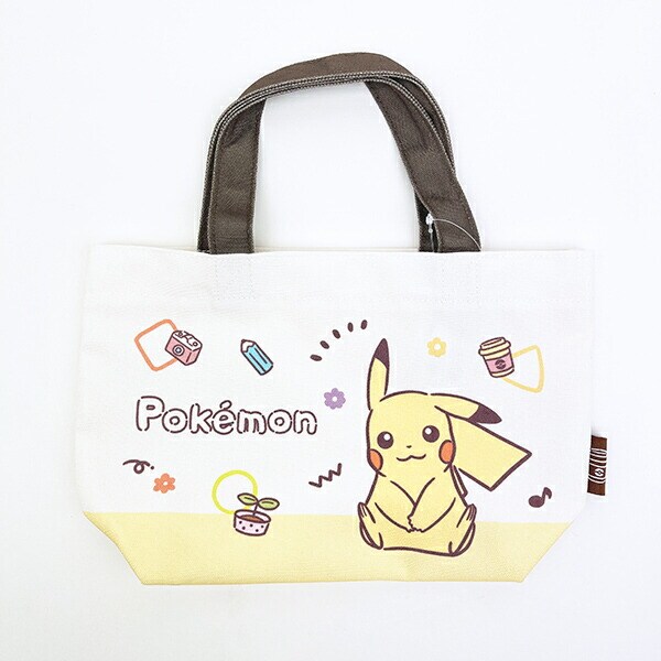 ポケットモンスター ピカチュウ ミニトートバッグ ランチ ポケモン
