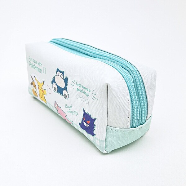 ポケットモンスター 集合 ダブルファスナーポーチ ポケモン