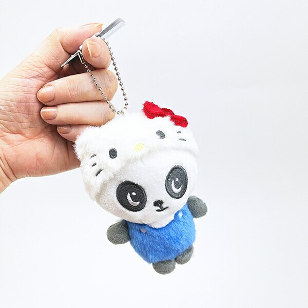 サンリオ ハローキティ × パンシェル ミニぬいぐるみ キーホルダー Sanrio