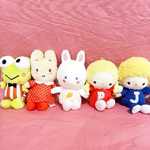 サンリオ チアリーイャム 足ぶら キーチェーンマスコット ぬいぐるみ キーホルダー