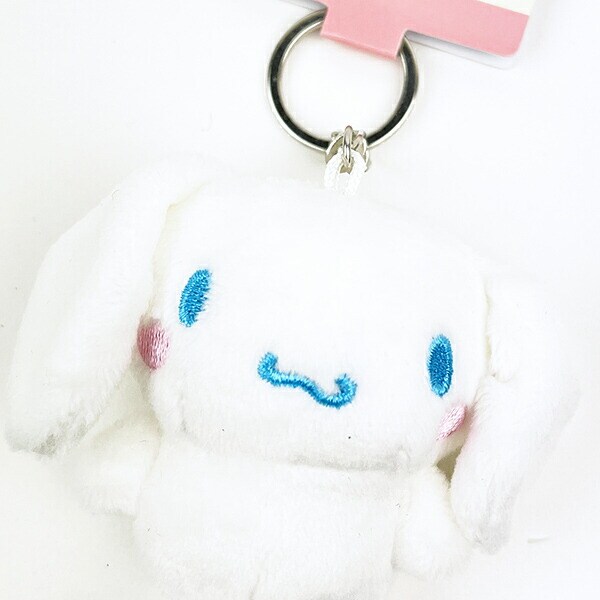 サンリオ シナモロール 足ぶら キーチェーンマスコット ぬいぐるみ キーホルダー