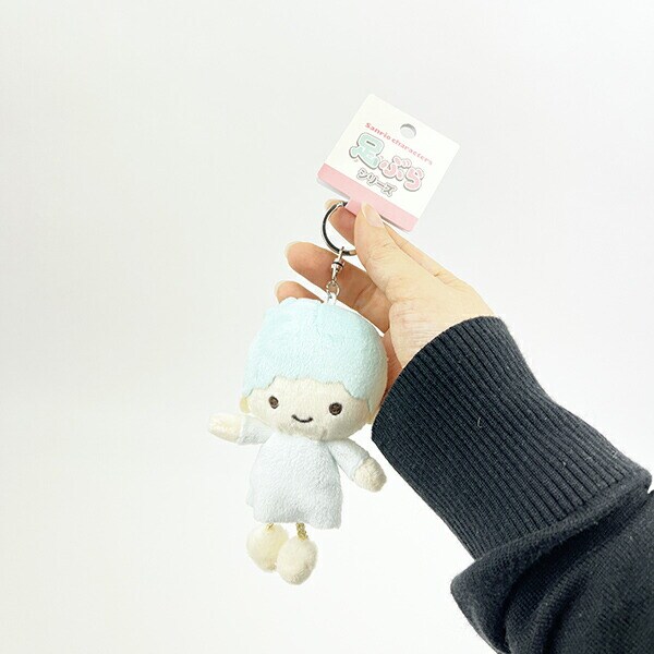 サンリオ リトルツインスターズ キキ 足ぶら キーチェーンマスコット ぬいぐるみ キーホルダー