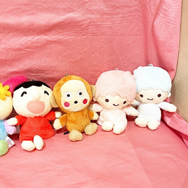 サンリオ リトルツインスターズ キキ 足ぶら キーチェーンマスコット ぬいぐるみ キーホルダー