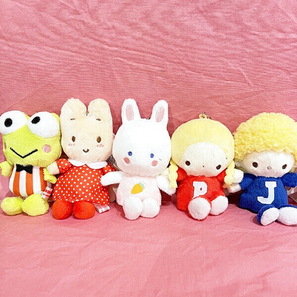 サンリオ けろけろけろっぴ 足ぶら キーチェーンマスコット ぬいぐるみ キーホルダー