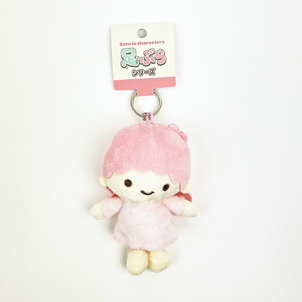サンリオ リトルツインスターズ ララ 足ぶら キーチェーンマスコット ぬいぐるみ キーホルダー