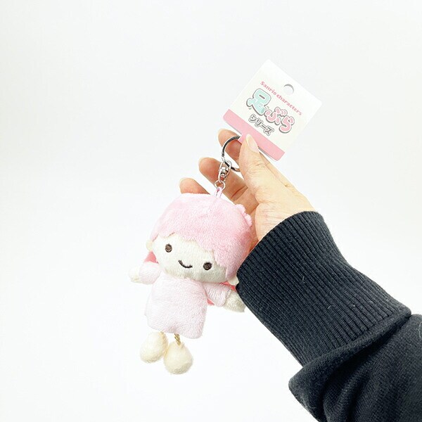 サンリオ リトルツインスターズ ララ 足ぶら キーチェーンマスコット ぬいぐるみ キーホルダー