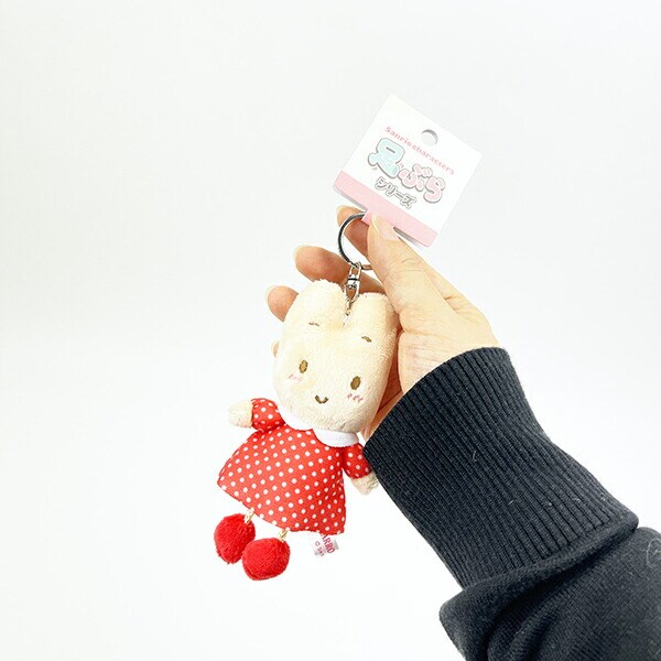 サンリオ マロンクリーム 足ぶら キーチェーンマスコット ぬいぐるみ キーホルダー