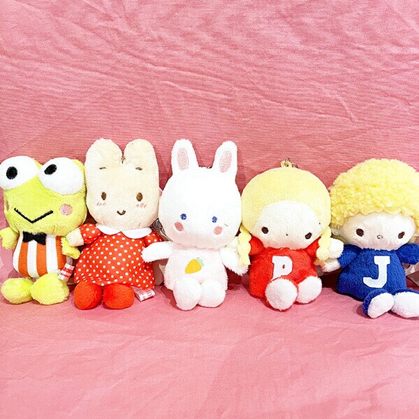 サンリオ マロンクリーム 足ぶら キーチェーンマスコット ぬいぐるみ キーホルダー