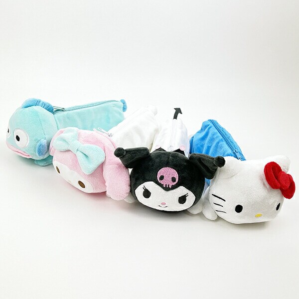 サンリオ クロミ ぬいぐるみペンポーチ 足ぶらシリーズ ペンケース 筆箱 ブラック