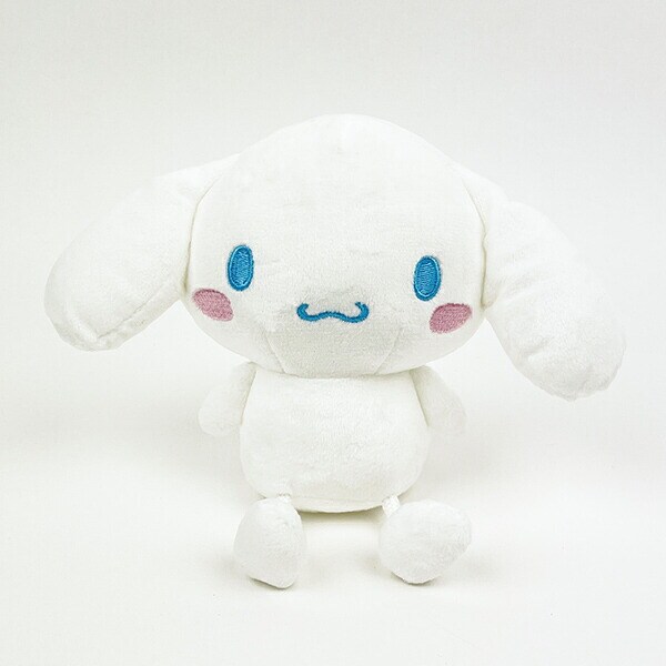 サンリオ シナモロール お座りぬいぐるみ 足ぶらシリーズ インテリア ホワイト