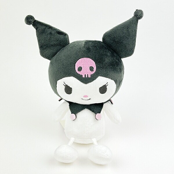 サンリオ クロミ お座りぬいぐるみ 足ぶらシリーズ インテリア ブラック