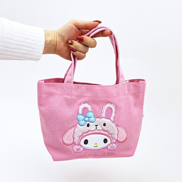 サンリオ マイメロディ (ウサギ) ミニトートバッグ ランチ バンザイシリーズ Sanrio