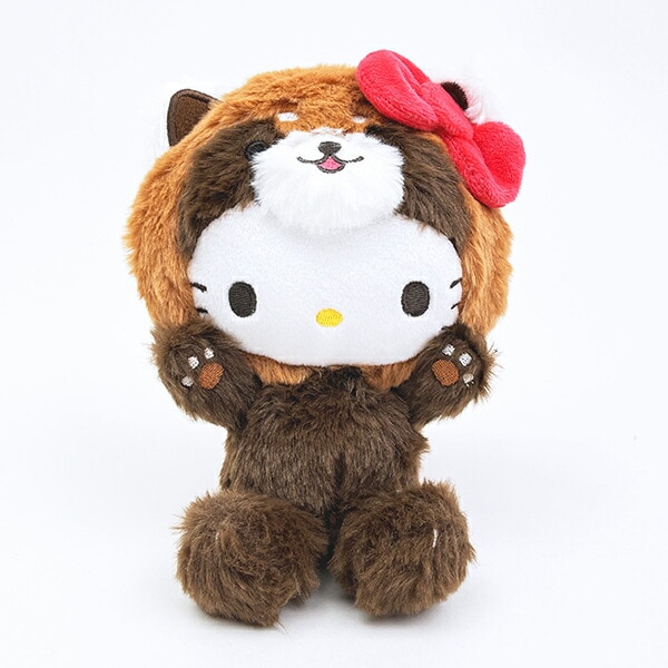 サンリオ ハローキティ (レッサーパンダ) SABぬいぐるみ バンザイシリーズ Sanrio