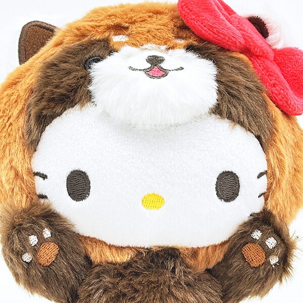 サンリオ ハローキティ (レッサーパンダ) SABぬいぐるみ バンザイシリーズ Sanrio