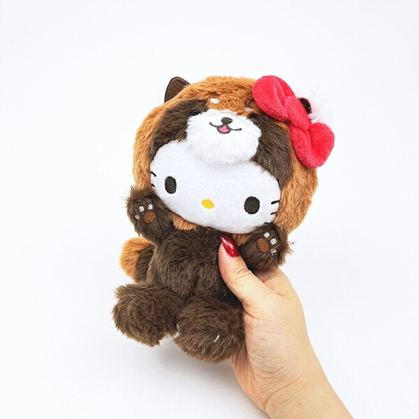 サンリオ ハローキティ (レッサーパンダ) SABぬいぐるみ バンザイシリーズ Sanrio