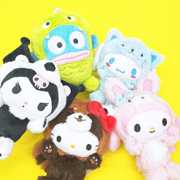 サンリオ ハローキティ (レッサーパンダ) SABぬいぐるみ バンザイシリーズ Sanrio