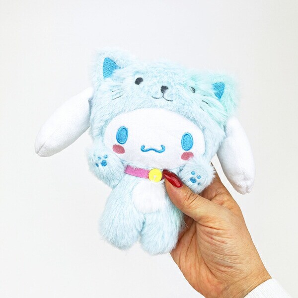 サンリオ シナモロール (ネコ) SABぬいぐるみネックポーチ シナモン バンザイシリーズ Sanrio