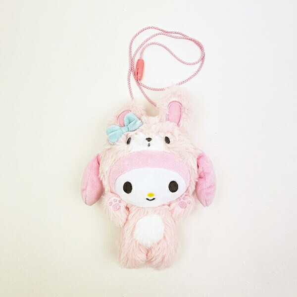 サンリオ マイメロディ (ウサギ) SABぬいぐるみネックポーチ バンザイシリーズ Sanrio