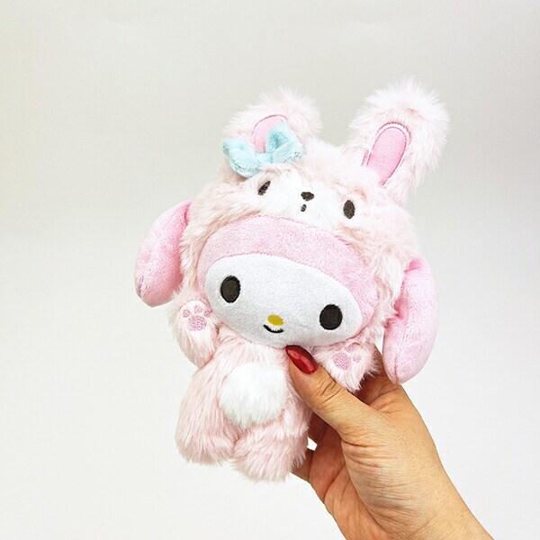 サンリオ マイメロディ (ウサギ) SABぬいぐるみネックポーチ バンザイシリーズ Sanrio