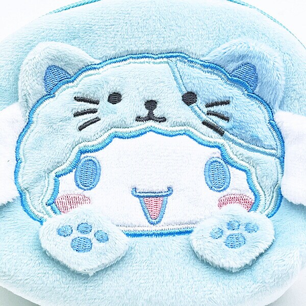 サンリオ シナモロール (ネコ) オーバルポーチ シナモン バンザイシリーズ Sanrio