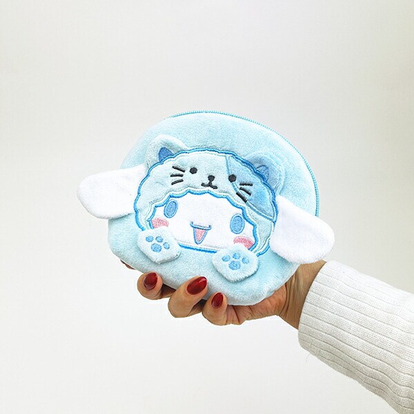 サンリオ シナモロール (ネコ) オーバルポーチ シナモン バンザイシリーズ Sanrio