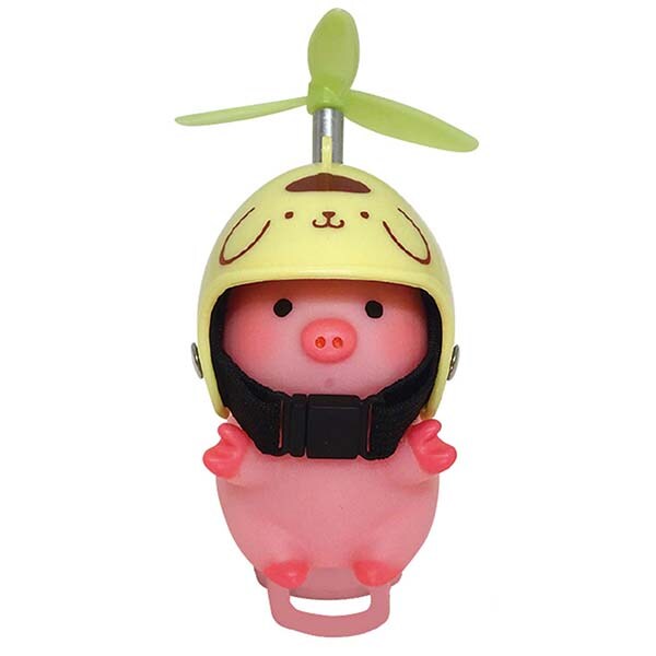 サンリオ ポムポムプリン サイクリングマスコット ブタ 自転車