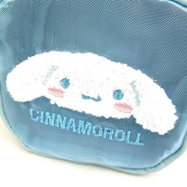 サンリオ シナモロール メッシュマルポーチ 小物入れ 化粧ポーチ シナモン