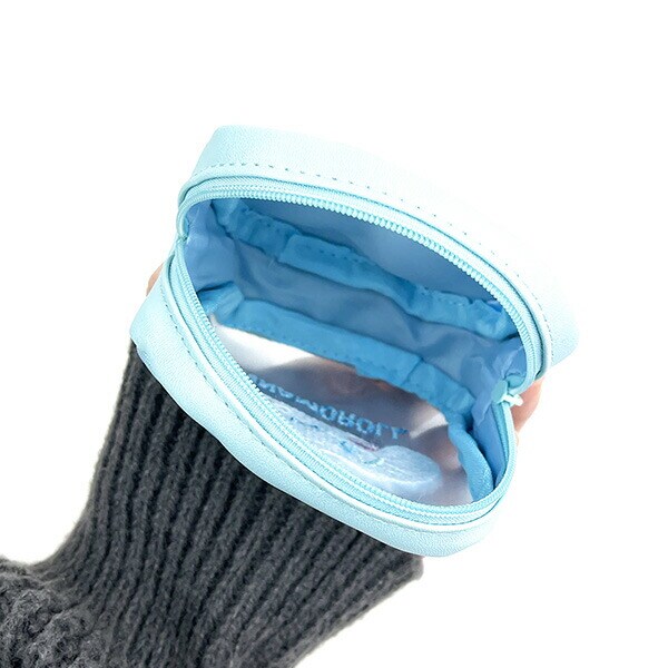 サンリオ シナモロール メッシュマルポーチ 小物入れ 化粧ポーチ シナモン