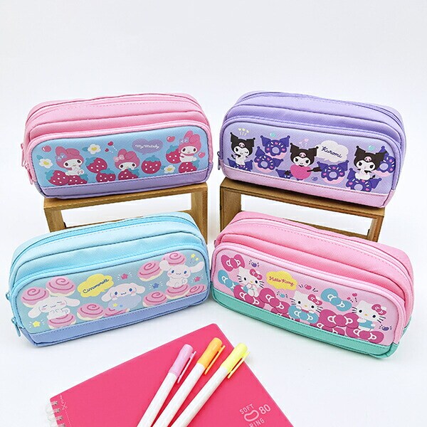 サンリオ シナモロール 前ポケットポーチ シナモン Sanrio