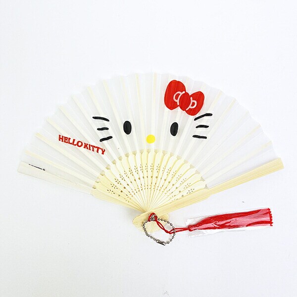 サンリオ ハローキティ ミニ扇子キーホルダー Sanrio