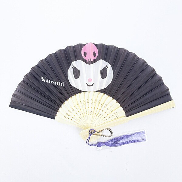 サンリオ クロミ ミニ扇子キーホルダー Sanrio